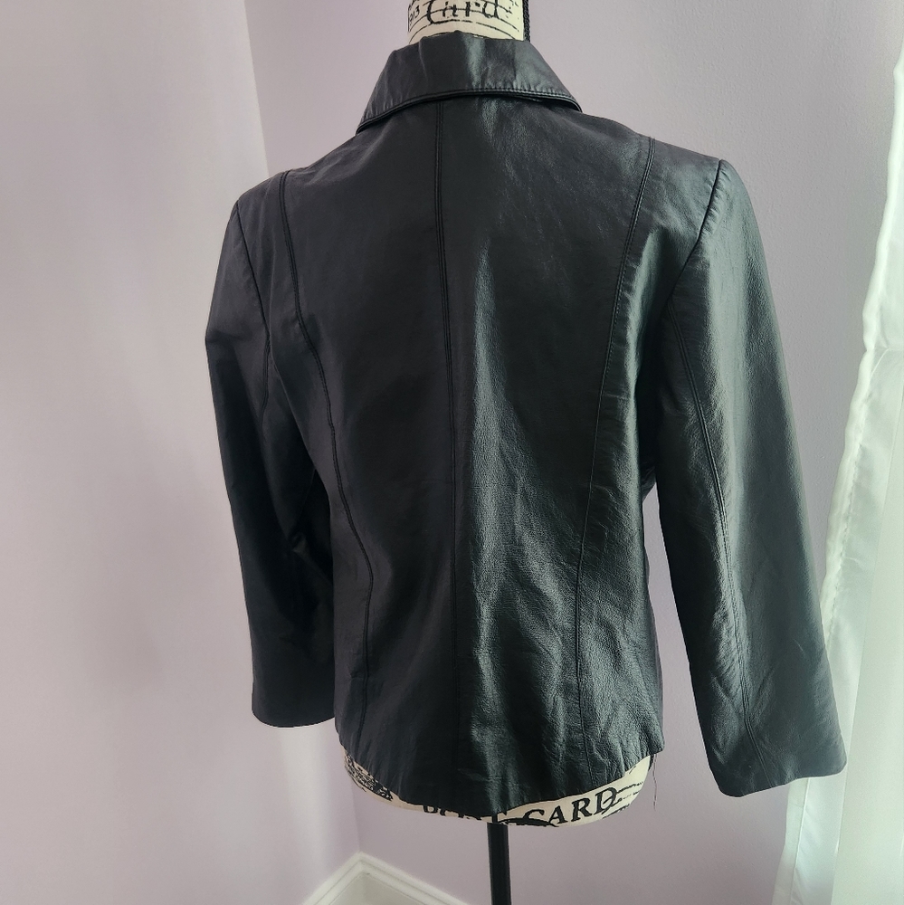 Adler Collection Leather Jacket size Large - Picture 2 of 6